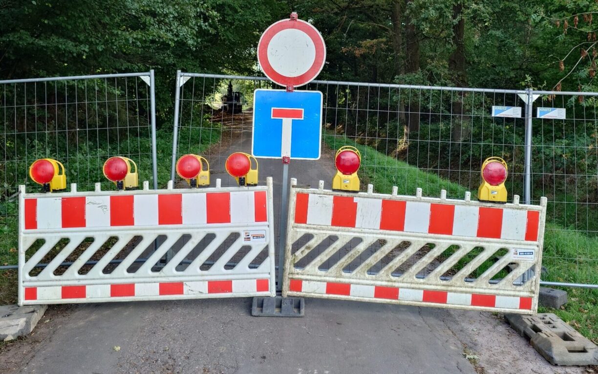 Endstation Estern, oder: Warum hört der Fahrradweg einfach hier auf?