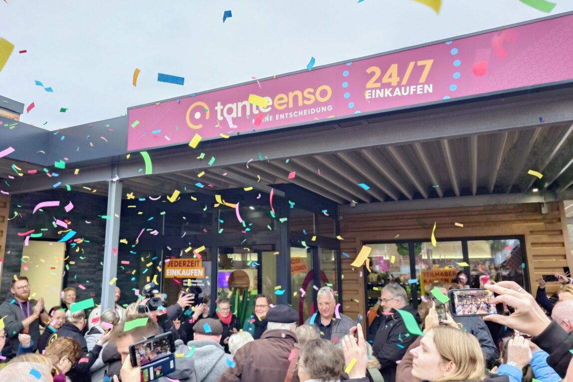 Neuer Tante Enso-Supermarkt eröffnet in Hochmoor